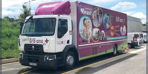 The Hérault region is equipped with a mobile medical truck for maternal and child protection