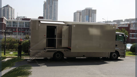 Ob van for audio and video recording of events