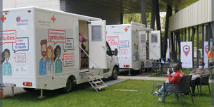La Croix-Rouge française apporte un accompagnement médical et social au plus près des habitants