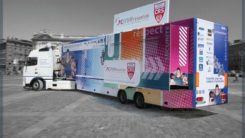 Mobile road safety training and prevention unit Mobile road safety training and prevention unit