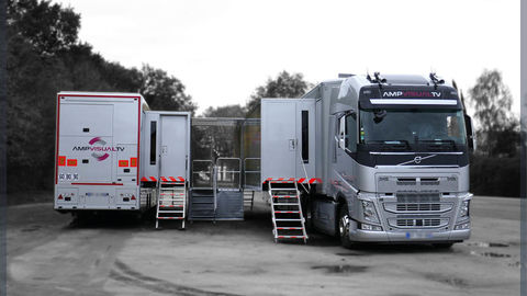 2 new OB vans for our client AMP Visual TV
