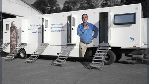 Mobility solution for diabetes screening
