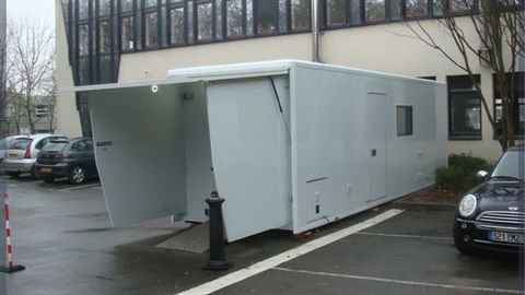 20-foot container specialising in radiology