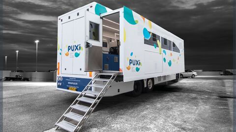 Training truck for the plastics industry Training truck for the plastics industry