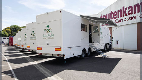 Manufacturing of 10 mobile mammography units for Saudi Arabia