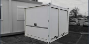 Un atelier mobile aménagé dans un container ISO 10 pieds