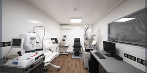 Cabinet d'ophtalmologie mobile ergonomique et confortable