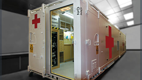 Specialised medical care container