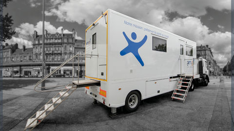 New occupational health and prevention vehicle for AMSN