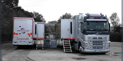 2 new OB vans for our client AMP Visual TV 2 new OB vans for our client AMP Visual TV
