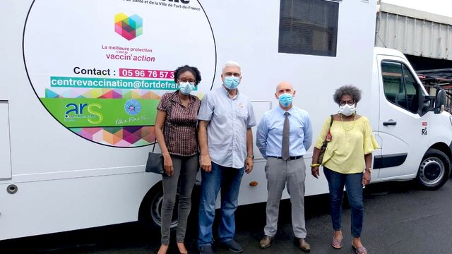 The Vacci'Mobile, a new plan in Martinique The Vacci'Mobile, a new plan in Martinique